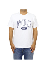 新品 アウトレット b1037 XLサイズ メンズ 白 Tシャツ ロゴ polo ralph lauren ポロ ラルフ ローレン_画像1