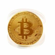 ビットコイン レプリカ 新品 未使用 bitcoin 仮想通貨 コイン 新品 ケースあり 4_画像3