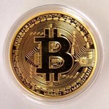 ビットコイン レプリカ 新品 未使用 bitcoin 仮想通貨 コイン 新品 ケースあり 4_画像2