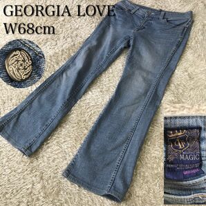 【美品】GEORGIA LOVE ジョージアラブ レディース ジーンズ デニムパンツ