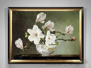 強くお勧め★ 『花』 油彩 油絵 絵画 60*40cm