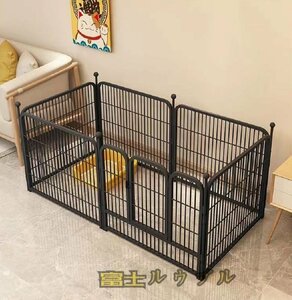 高品質★ 犬フェンスペット犬小屋猫小屋犬用品家柵 長さ60*幅60*高さ70cm