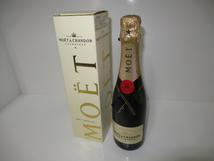 税込♪◆未開封品◆品質保証なし◆MOET ＆ CHANDON/モエ・エ・シャンドン◆モエ アンペリアル◆ブリュット◆シャンパン◆ハーフ◆375ml_画像1