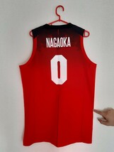 女子バスケットボード日本代表　長岡選手　直筆サイン入りユニフォーム _画像2