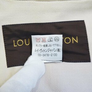 LOUIS VUITTON ルイヴィトン デニム トラッカー ジャケット 40 ベージュ 長袖 レディース [55071]の画像8