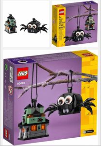 廃盤 レゴ LEGO ホーンテッドハウスとクモ 40493 ハロウィン デコレーション Halloween Spider 