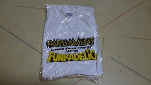 Парламент / Funkadelic P-Funk Earth Tour 93 'Японская футболка супер редкое предмет ② неиспользованный
