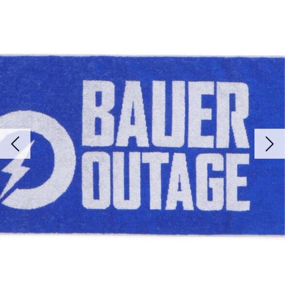 横浜DeNAベイスターズ　トレバーバウアー　　BAUER OUTAGE/ジャガードフェイスタオル