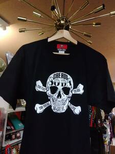 LサイズクリームソーダカラベラTシャツ黒！CREAMSODAメキシコCalaveraロカビリーブラックキャッツビスキャッツピンクドラゴンCKBマジック