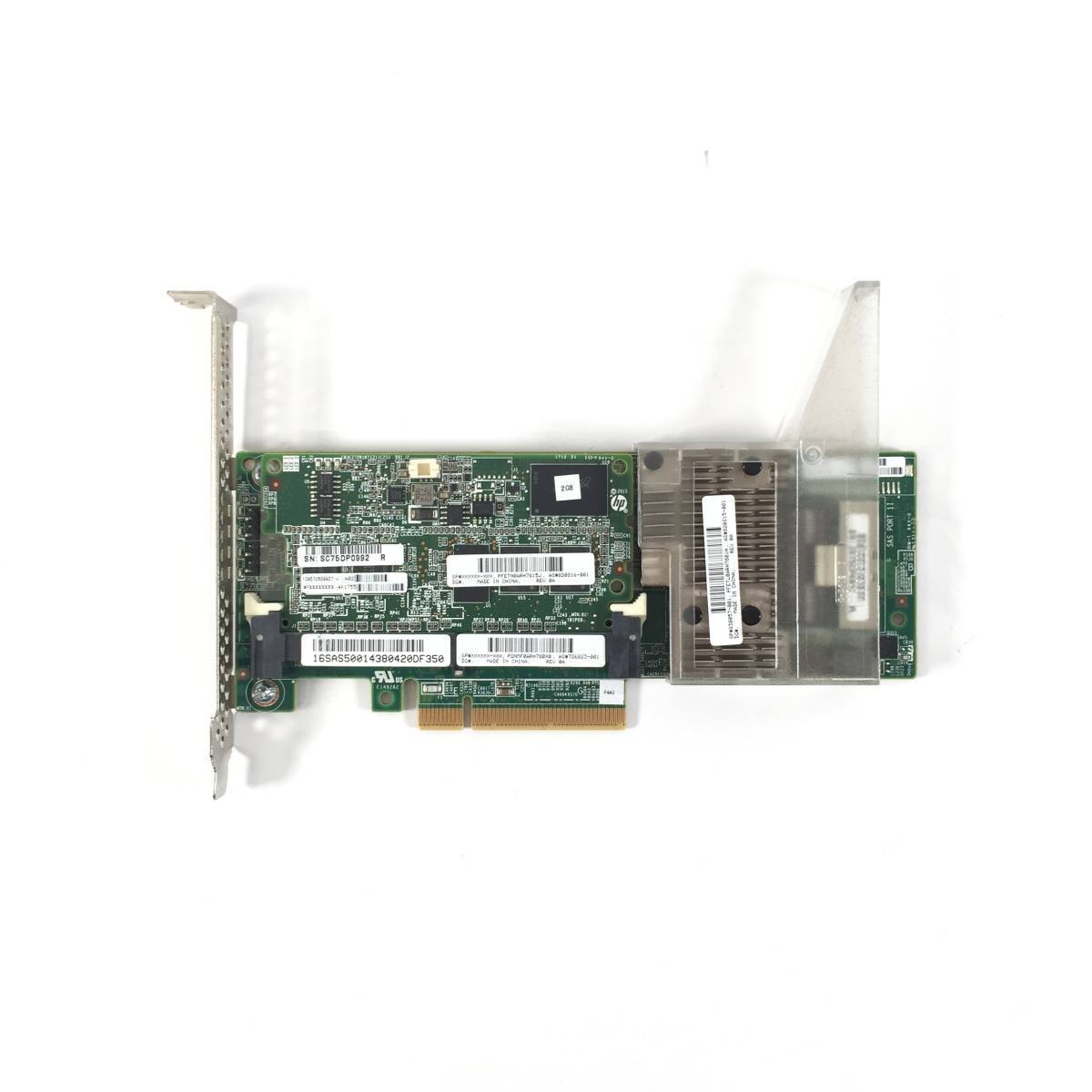 K5070364 HP 726823-001 P440 SAS カード+2GB メモリ1点【現状お渡し品