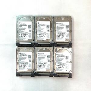 K5071867 SEAGATE 600GB SAS 10K 2.5インチ HDD 6点【中古動作品】