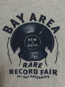 格安ビンテージ系廃版レア・グレー系地・BAY AREA NEW&USED RARE RECORD FAIR・サンフランシスコ ベイエリア音楽Tシャツ TOWER OF POWER等