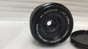★極上品★ ミノルタ MINOLTA MC W. ROKKOR 28mm F3.5