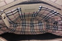 未使用品！BURBERRY【バーバリー】レザー ショルダーバッグ メッセンジャーバッグ （4194）_画像9