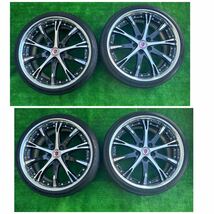 (SCHWERT WORK レクサス)GRS191 GS350 GWS191 GS450h(4本:225/35R19 84W 19×8.0JJ +54)(PCD:114.3)(4本:2013年製)_画像4