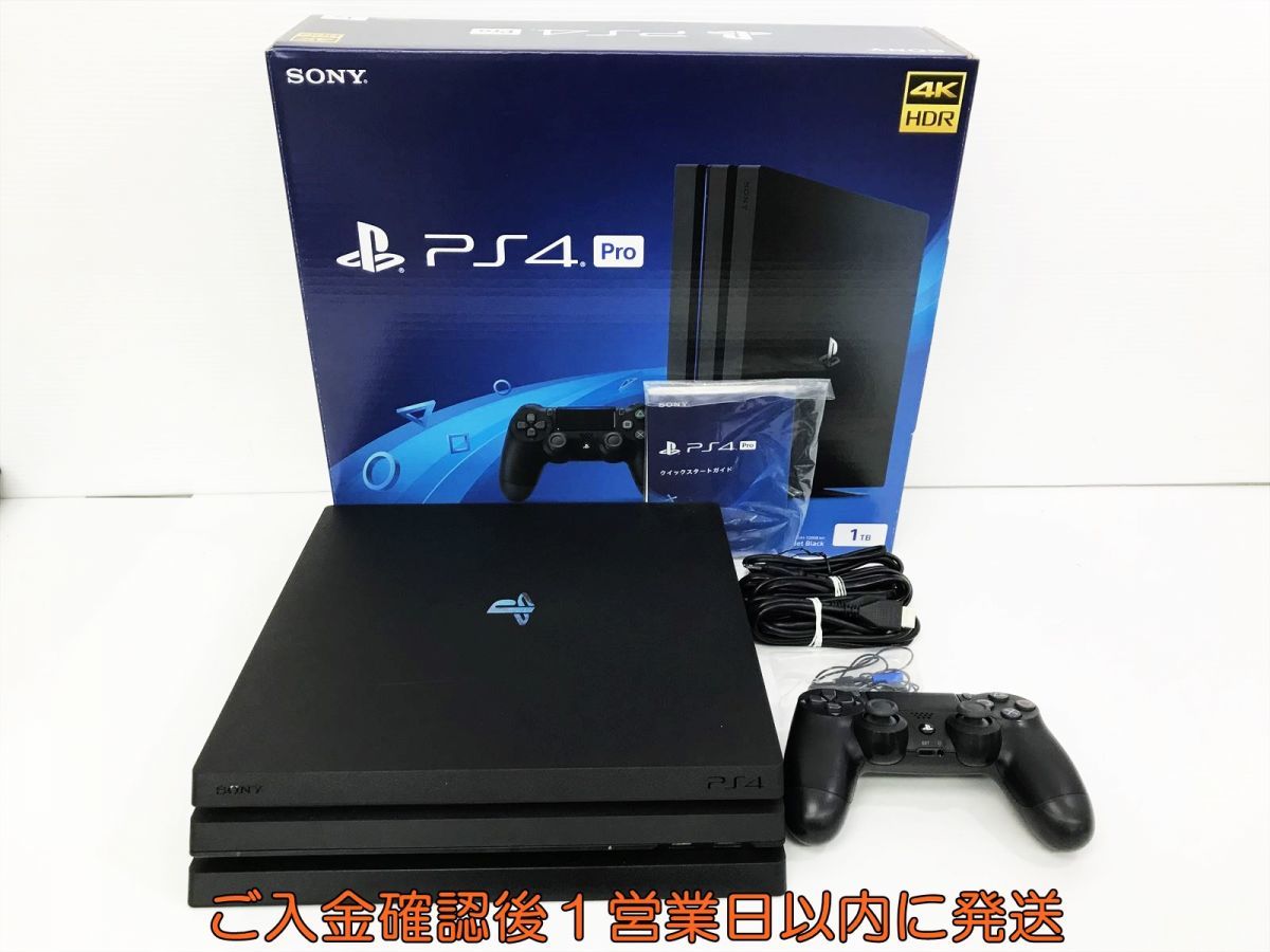 No.7636 ☆1円～【PS4 Pro】PlayStation4 Pro 本体 CUH-7000B 1TB 