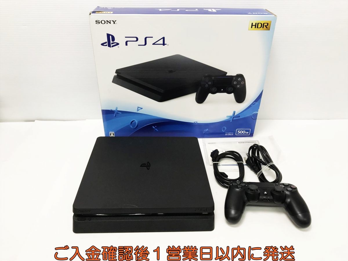 1円】PS4 本体/箱 セット ブラック SONY PlayStation4 CUH-2200A 初期 