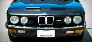 BMW ５シリーズ　 フードブラ　 ボンネット ノーズブラ 　 バンパー スポイラー フロント マスク カバー　北米 　ベンベー　m5