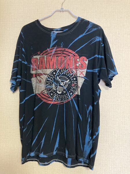 RAMONES ラモーンズ プリント バンドTシャツ正規品 XL