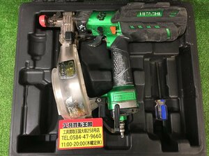 【中古品】★HiKOKI(旧日立工機) 41㎜高圧ねじ打機 スピード優先モデル メタリックゴールド WF4H3(S) ITNGUII489XU