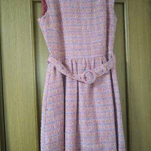 正規品 To b. by agns b. アニエスベー ワンピース ドレス ローズピンク ツイード 送料無料 即決価格 限定品 激レア 超希少 Mサイズ 限定