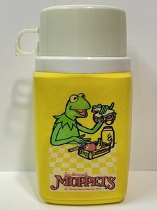 1979 THERMOSma pet show Kermit flask THE MUPPET SHOWmapetsu Sesame Street Thermos 