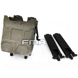 FMA M4 for MAG magazine holder MOLLE correspondence fo ridge green 