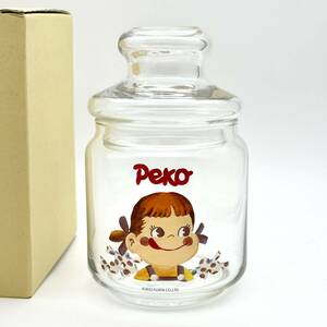  Peko-chan сладости pot стеклянный Sanrio Fujiya 