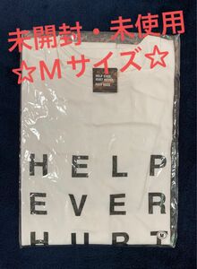 藤井風☆HEHN ロゴ Tシャツ☆Mサイズ☆未開封・未使用☆HELP EVER HURT NEVER