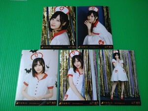 乃木坂46 【山下美月】 2018 Halloween 個別 生写真 ５種コンプ webshop限定 ハロウィン