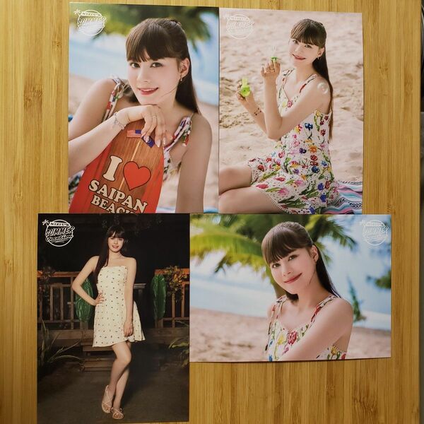 NiziU ラントレ ニナ コンプ ４枚セット JYP POPUPSTORE NiziUsummervacation