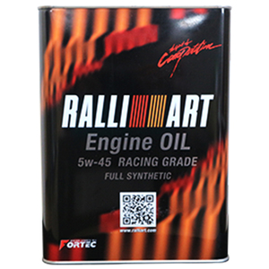 FORTEC(フォルテック) SAE/5w-45 RALLY ART Engine Oil (ラリーアートエンジンオイル)RACING GRADE(完全合成油)20L