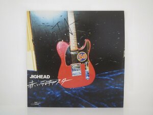 ♪JIGHEAD(ジグヘッド) 赤いテレキャスター EPレコード 小河原良太 他サイン入り♪経年中古品