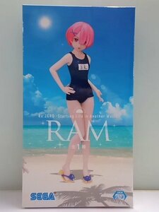 ♪SEGA セガ Re:ゼロから始める異世界生活 ラム プレミアムフィギュア 夏の日のキミに 水着 リゼロ♪未開封品