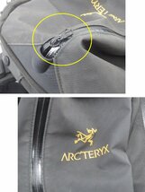 ♪ARC’TERYX アークテリクス CA#34438 リュック バックパック ブラック アロー 22♪USED品_画像4