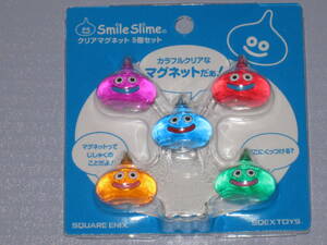 ★☆ ドラゴンクエスト スマイルスライム クリアマグネット Smile Slime DRAGON QUEST ☆★