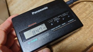 Panasonic/RQ-S7F/カセットレコーダー/カセットプレーヤー/通電確認済/ジャンク/