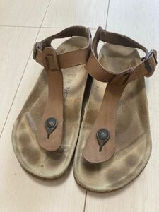 ビルケンシュトック BIRKENSTOCK サンダル ブラウン サイズ38 25センチ