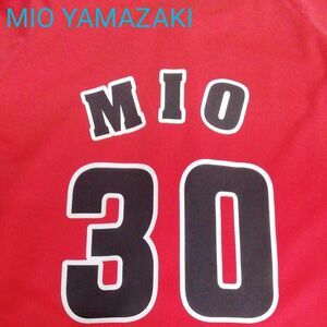 MIO YAMAZAKI ベースボールシャツ 30サポーターズ ミオヤマザキ 活動休止! バンドTシャツ ロックバンド