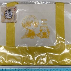 鬼滅の刃 × ラスカル コラボデザイン ミニトートバッグ 我妻 善逸 ラスカル善逸コスver. 未開封