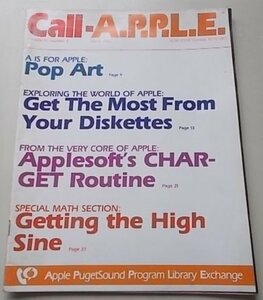 Call-A.P.P.L.E.　1982年3月号VOL.4NO.3　A IS FOR APPLE：PopArt他　※洋書
