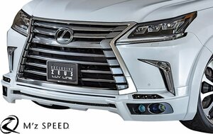 【M's】LEXUS レクサス LX570 URJ201W (2015/9-2021/12) M'z SPEED フロントハーフスポイラー エムズスピード エアロ パーツ 2381-1111