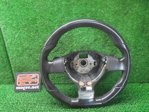 7ES4073 RA4)) フォルクスワーゲン ゴルフ GH-1KAXX 2006年 GTI 純正 レザーステアリング