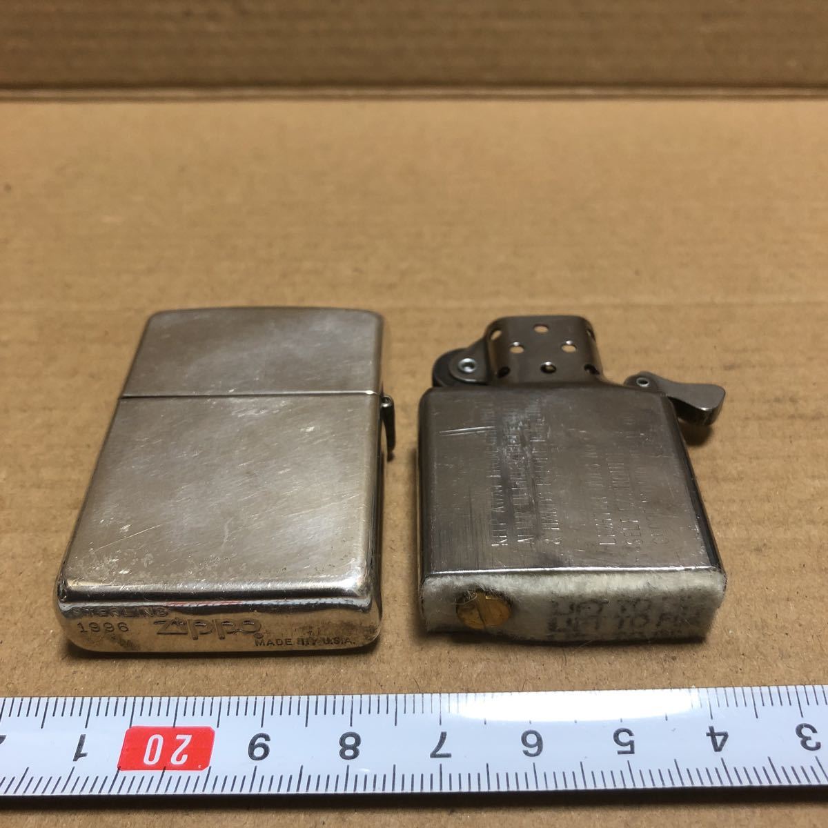 ZIPPO ジッポ ジッポー オイルライター sterling STERLING