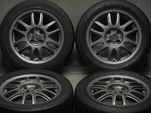 BATTLA Racing 15×6JJ 4H PCD100 IS45 (195/55R15) フィット、フリード、アクア、ヤリス他