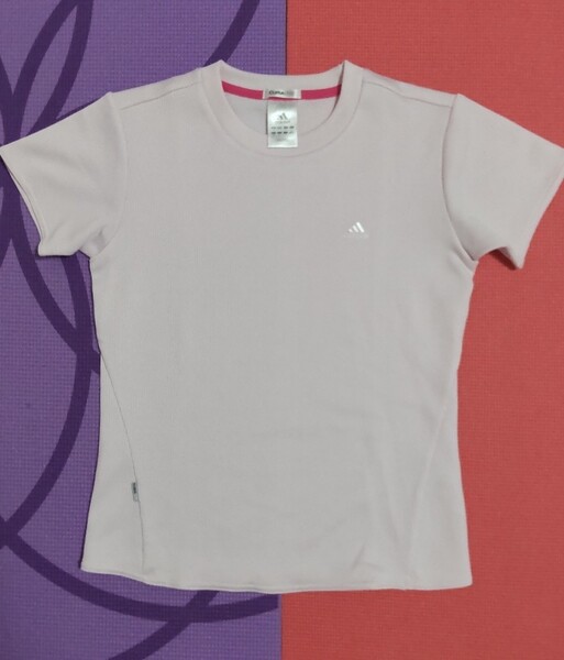 アディダス 半袖Tシャツ レディースLサイズ climalite