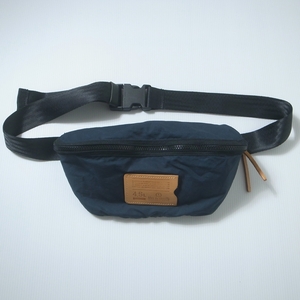  France made bleu de chauffe blue du car f body bag navy / lip Stop waist bag 