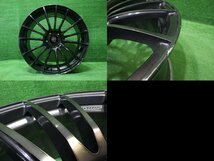 中古 19インチ 19×8.5J 5穴 ウェッズスポーツ SA-15R 社外 アルミホイール 4本セット アルファード ヴェゼルなど_画像6