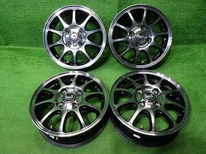  used non-genuine wheel aluminium 13 -inch 4.00B 4 hole 4ps.@100