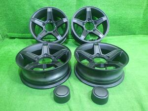  used non-genuine wheel aluminium 15 -inch 5.5J 5 hole 4ps.@139.7